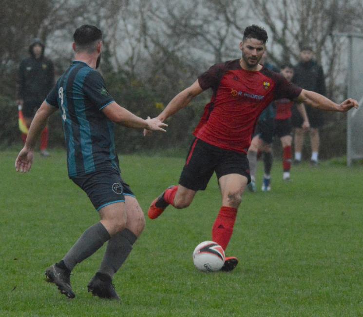 Ben John - scored the fifth for Clarby Road